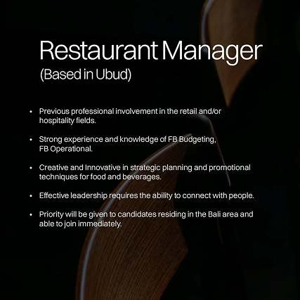 Restaurant Manager