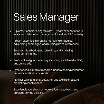 Sales Manager